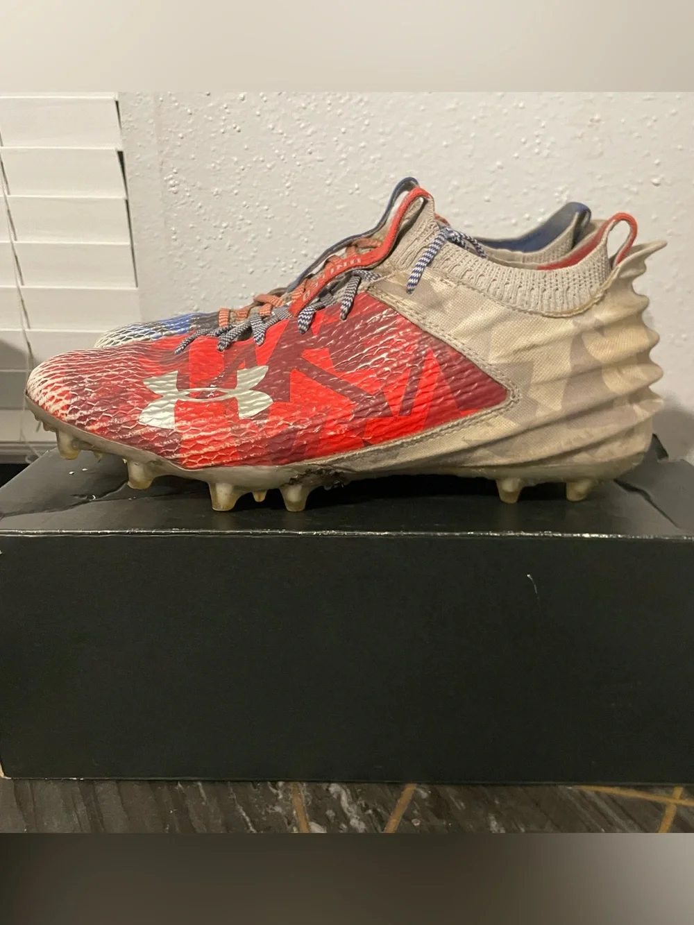 Under Armour United Blur Smoke USA 2.0 Cleats size 9